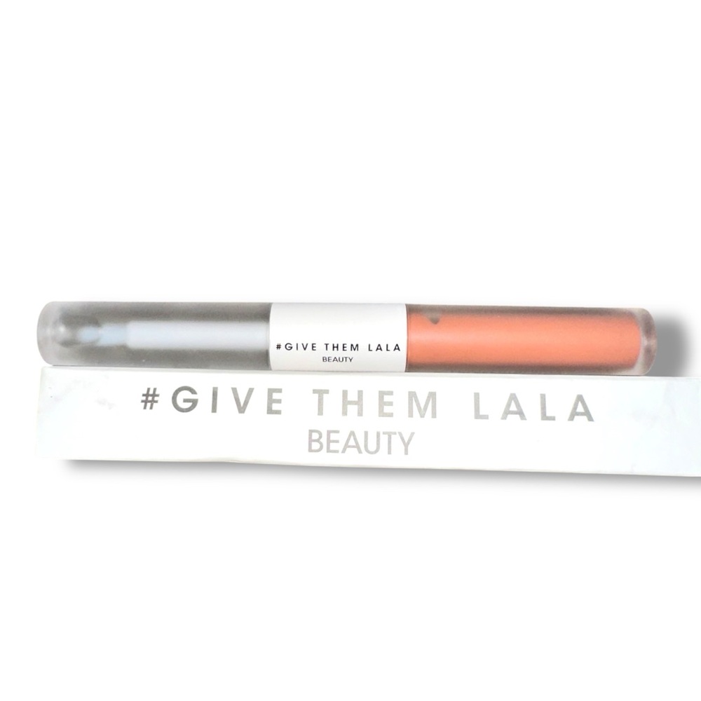 Give Them Lala Beauty Double Ended Lip Duo in the shade Birthday Suit NIB
